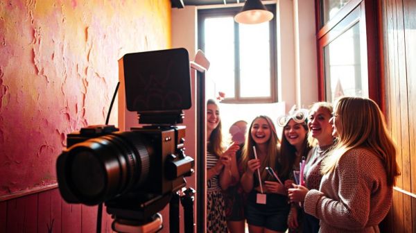 Top 5 raisons de choisir un photobooth à Nantes pour vos fêtes